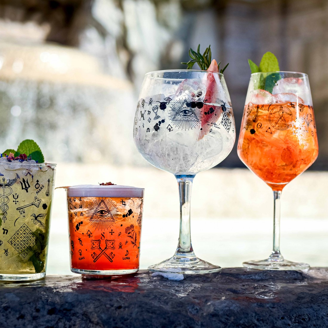 סט כוסות בלון Londra Alchemy